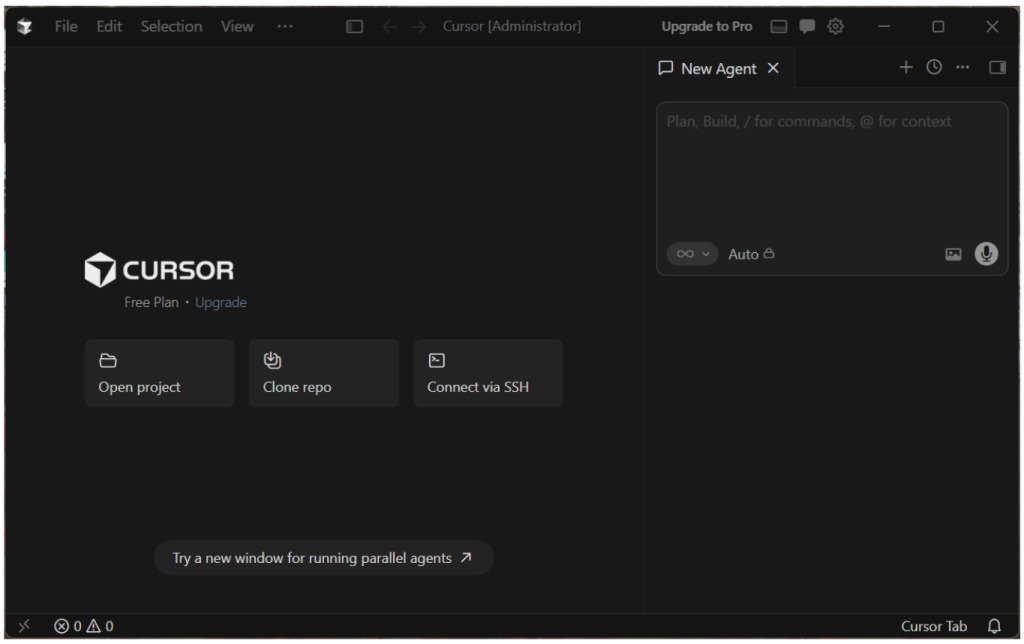 Приложение Cursor (https://cursor.com/download)